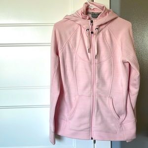 Pink Athleta zipper hoodie